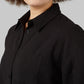 WOMEN'S SOFT GAUZE OVERSIZED LONG SLEEVE BUTTON-UP