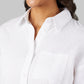 WOMEN'S SOFT GAUZE OVERSIZED LONG SLEEVE BUTTON-UP