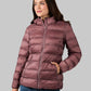 WOMEN'S LIGHTWEIGHT PACKABLE HOODED JACKET