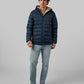 MEN'S HOODED SHERPA-LINED JACKET
