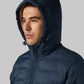 MEN'S HOODED SHERPA-LINED JACKET