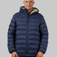MEN'S HOODED SHERPA-LINED JACKET