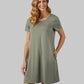 WOMEN'S SOFT KNIT POCKET DRESS