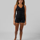 WOMEN'S FITTED RUCHED SWIM TANKINI