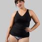 WOMEN'S FITTED RUCHED SWIM TANKINI