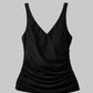 WOMEN'S FITTED RUCHED SWIM TANKINI