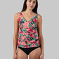 WOMEN'S FITTED RUCHED SWIM TANKINI