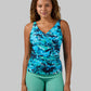 WOMEN'S FITTED RUCHED SWIM TANKINI