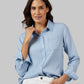 WOMEN'S CHAMBRAY LONG SLEEVE BUTTON-UP