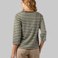 WOMEN'S LUXE KNIT 3/4 SLEEVE T-SHIRT