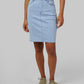 WOMEN'S STRETCH COMFORT JEAN SKIRT