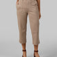 WOMEN'S MINI KNIT TWILL CAPRI