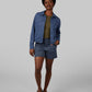 WOMEN'S MINI KNIT TWILL 5-INCH SHORT