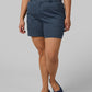 WOMEN'S MINI KNIT TWILL 5-INCH SHORT