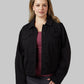 WOMEN'S MINI KNIT TWILL TRUCKER JACKET
