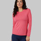WOMEN'S AIR MESH LONG SLEEVE T-SHIRT