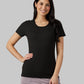 WOMEN'S SOFT RIB FITTED T-SHIRT