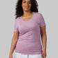 WOMEN'S SOFT RIB FITTED T-SHIRT