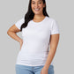 WOMEN'S SOFT RIB FITTED T-SHIRT