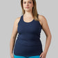 WOMEN'S SOFT RIB RACERBACK BRA TANK