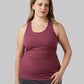WOMEN'S SOFT RIB RACERBACK BRA TANK