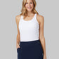 WOMEN'S SOFT RIB RACERBACK BRA TANK