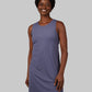 WOMEN'S SOFT RIB TANK SWING DRESS