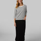 WOMEN'S SOFT RIB MAXI SKIRT