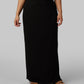 WOMEN'S SOFT RIB MAXI SKIRT