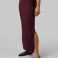 WOMEN'S SOFT RIB MAXI SKIRT