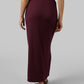 WOMEN'S SOFT RIB MAXI SKIRT