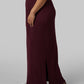 WOMEN'S SOFT RIB MAXI SKIRT