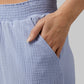 WOMEN'S SOFT GAUZE ANKLE PANT