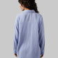 WOMEN'S SOFT GAUZE OVERSIZED LONG SLEEVE BUTTON-UP