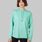 WOMEN'S COOL LONG SLEEVE HOODED T-SHIRT