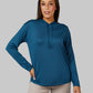 WOMEN'S COOL LONG SLEEVE HOODED T-SHIRT