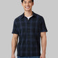 MEN'S CASUAL SHORT SLEEVE PLAID BUTTON-UP