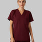 WOMEN'S CHEST POCKET V-NECK SCRUB TOP