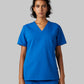 WOMEN'S CHEST POCKET V-NECK SCRUB TOP
