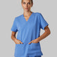 WOMEN'S 2-POCKET V-NECK SCRUB TOP
