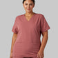 WOMEN'S 2-POCKET V-NECK SCRUB TOP
