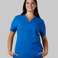 WOMEN'S 2-POCKET V-NECK SCRUB TOP