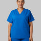 WOMEN'S 2-POCKET V-NECK SCRUB TOP
