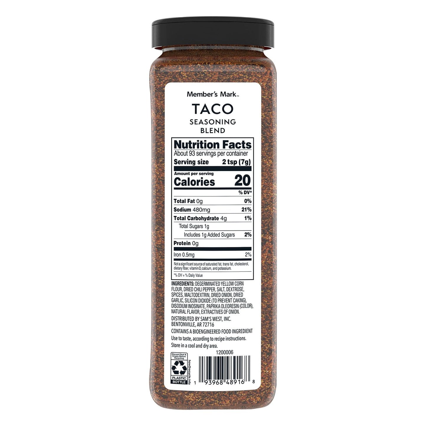 Member’s Mark Taco Seasoning, 23 oz.