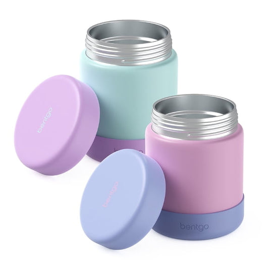 Bentgo Kids Stainless Steel Food Jar, 2-Pack