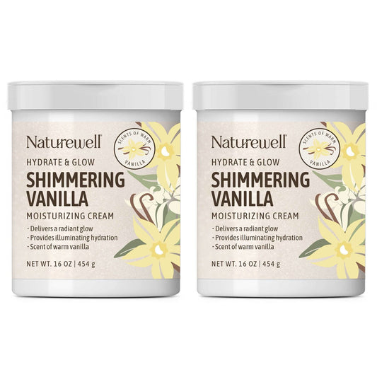NatureWell Shimmering Moisturizing Cream, 16 oz., 2 pk.