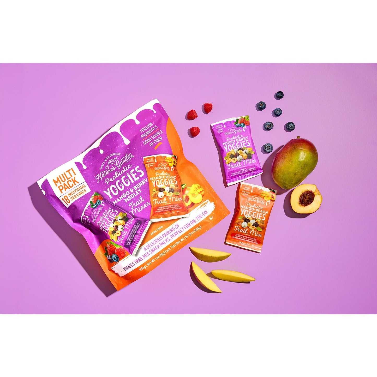 Yoggies Trail Mix Mango and Berry Mix 1 oz., 18 pk.