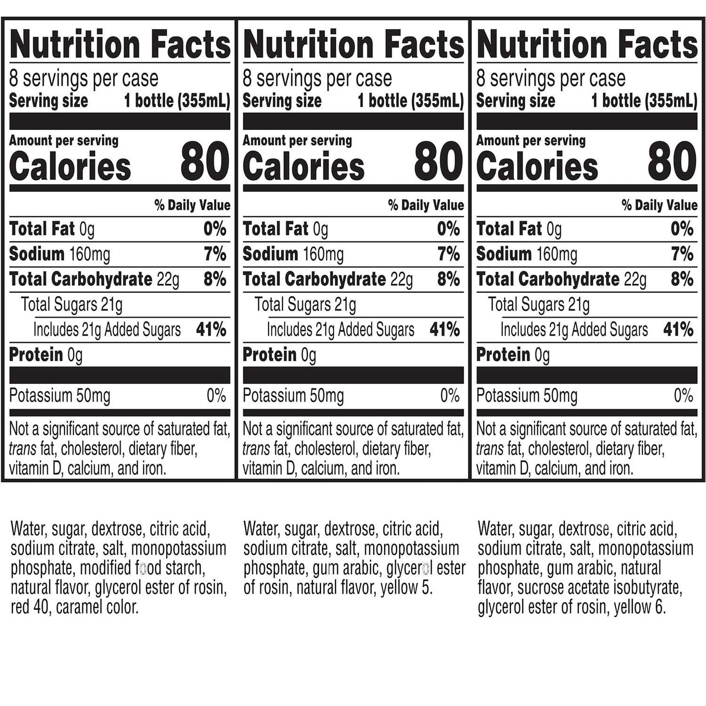 Gatorade Thirst Quencher Sports Drinks Core Variety Pack, 12 fl. oz., 24 pk.