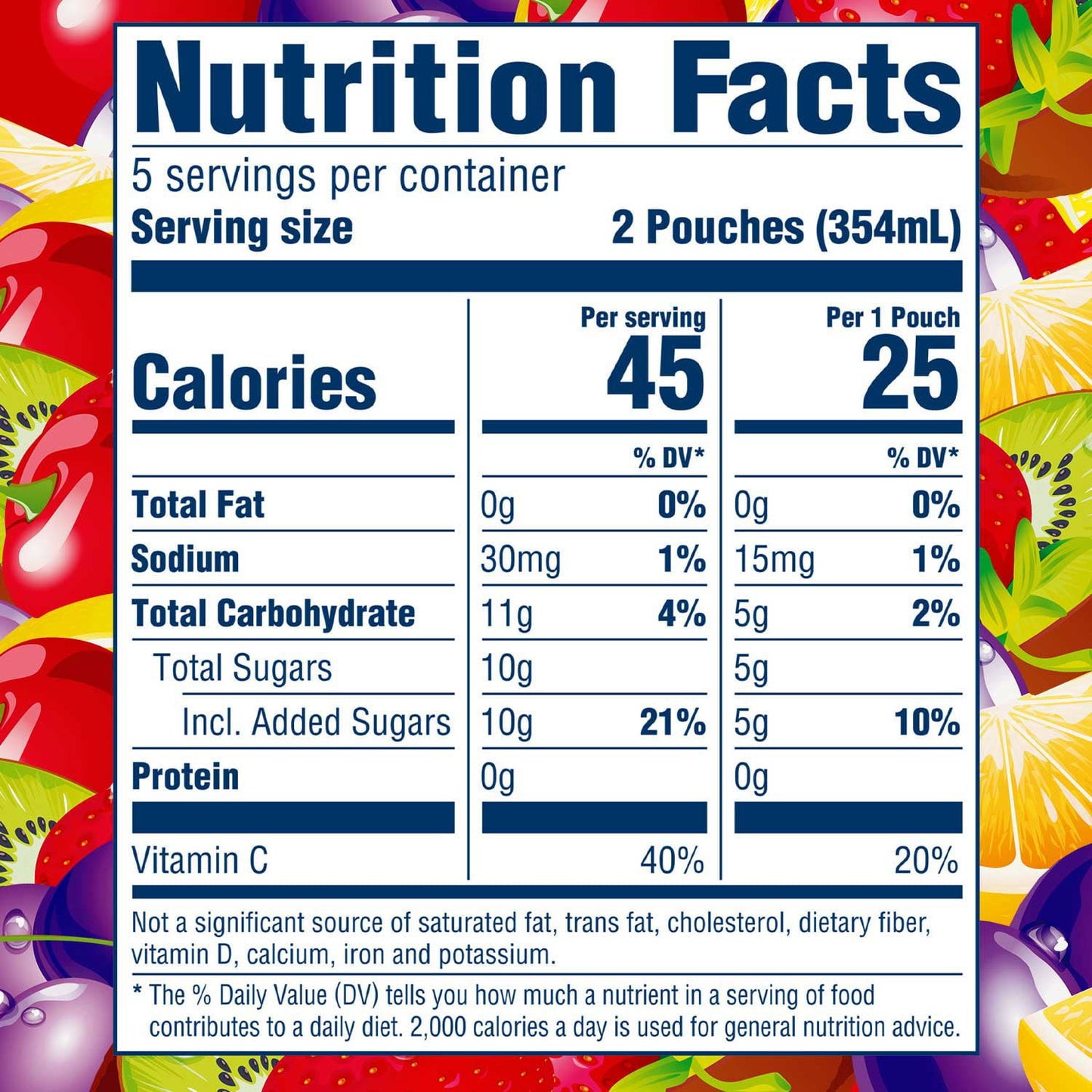 Kool-Aid Jammers Juice Pouches Variety Pack 6 fl. oz., 40 pk.