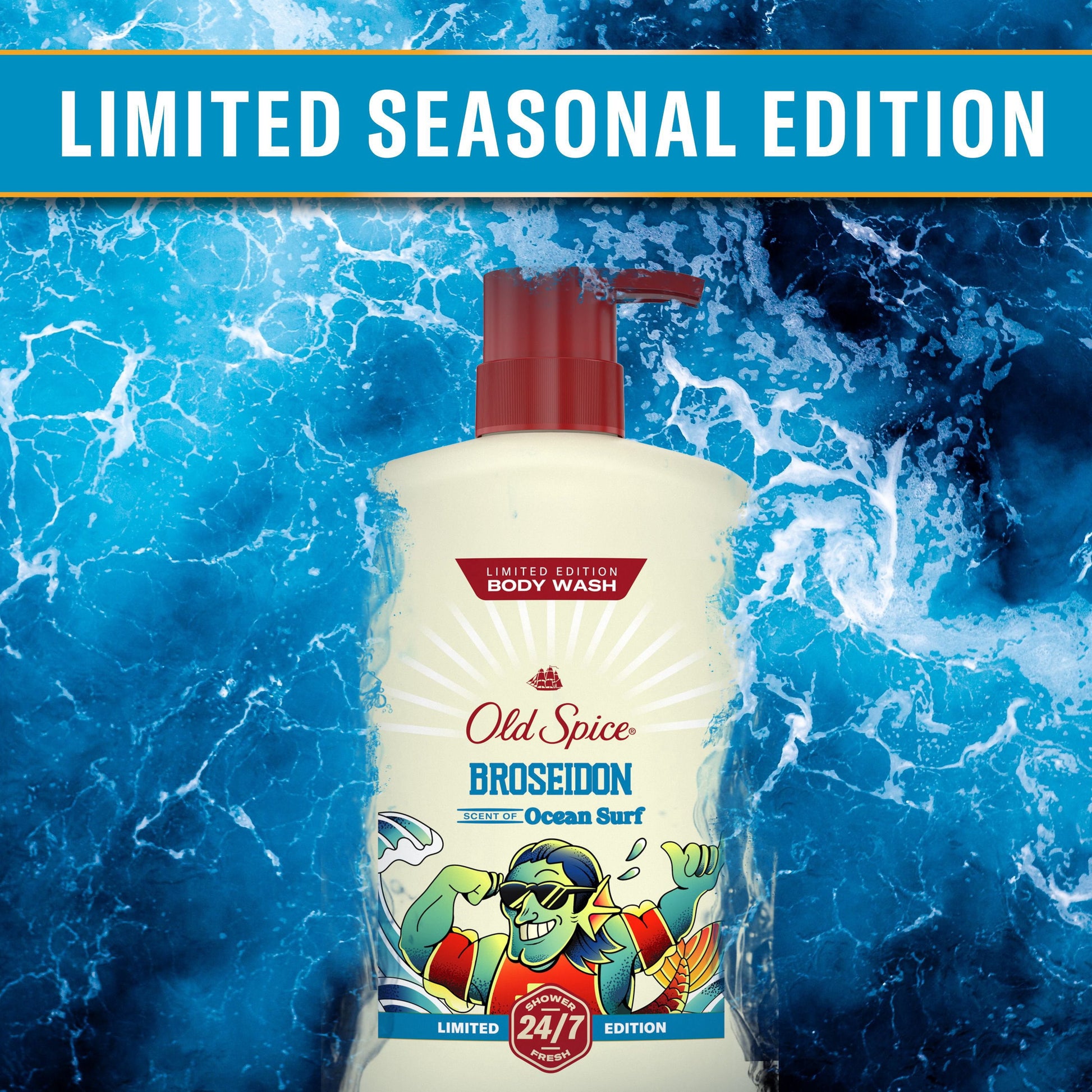 Old Spice Lawn Ranger & Broseidon Mens Body Wash, 30 fl. oz., 2 pk.
